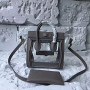 Celine Nano Leather Shoulder Bag Z1245 - 3