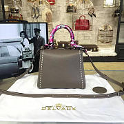 CohotBag delvaux mini brillant satchel gray 1487 - 4