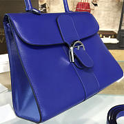 Delvaux Mini Brillant Satchel Blue 1520 - 6