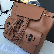 Gucci GG Leather Backpack 014 - 5