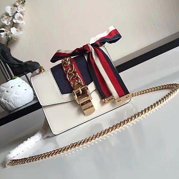 gucci sylvie leather bag CohotBag z2343