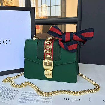 gucci sylvie leather bag CohotBag z2360