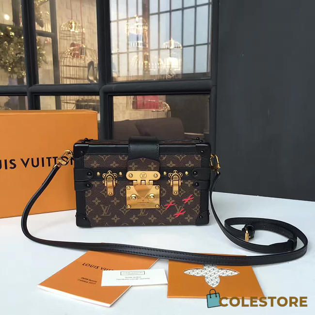  louis vuitton petite CohotBag  malle box bag monogram 3496 - 1