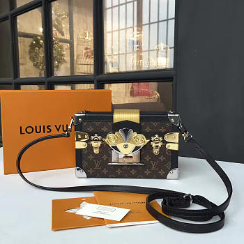 louis vuitton petite CohotBag  box bag malle 3498