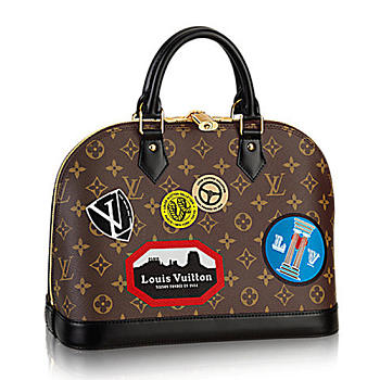 Louis Vuitton Alma PM Tote Bag Sticker Monogram Reverse Canvas M42839