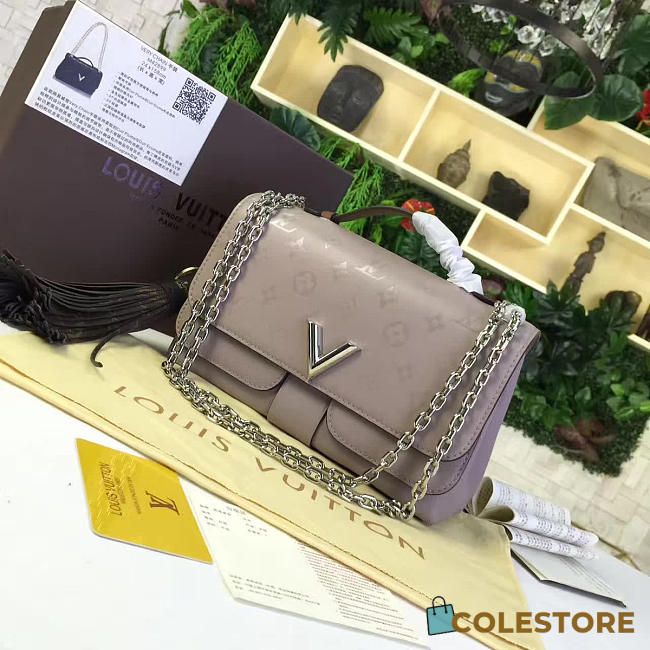 CohotBag louis vuitton very chain taupe 3583 purple - 1