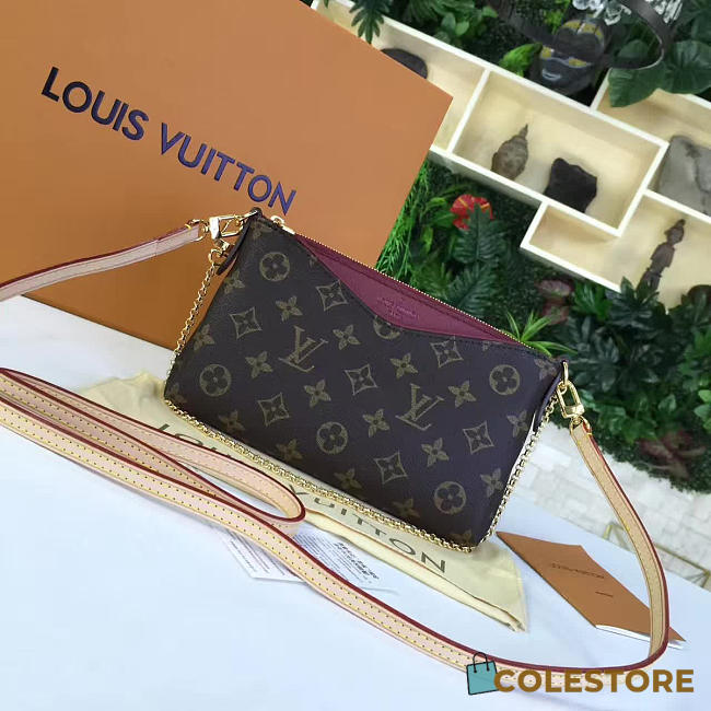 CohotBag louis vuitton pallas cluth chain marine 3612 - 1