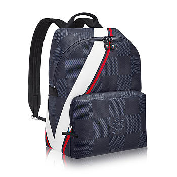 Louis Vuitton Steamer Backpack M Louis Vuitton Apollo Backpack Blue Red America's Cup N44006 