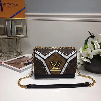 Louis Vuitton Black Twist MM 3735