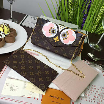 Louis Vuitton Pochette Felicie Pink 3750