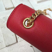 YSL Monogram Kate Grain De Poudre Embossed Leather 4758 - 4