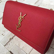 YSL Monogram Kate Grain De Poudre Embossed Leather 4758 - 2