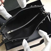 YSL Sac De Jour In Grained Leather Black 4904 - 3