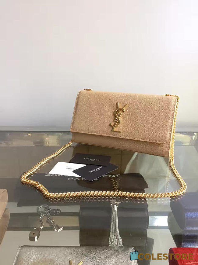 YSL Monogram Kate In Grain De Poudre Embossed Leather 5011 - 1
