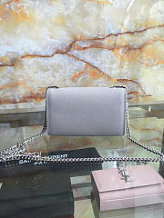YSL Monogram Kate In Grain De Poudre Embossed Leather 5020 - 5