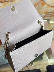 YSL Monogram Kate In Grain De Poudre Embossed Leather 5020 - 2