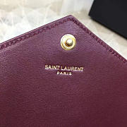 YSL Gold Monogram College Wine 5071 - 6