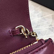 YSL Gold Monogram College Wine 5071 - 5