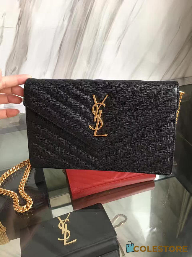 YSL Envelope Chain Wallet 5092 - 1
