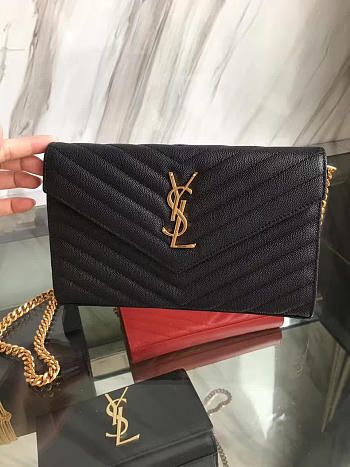 YSL Envelope Chain Wallet 5092