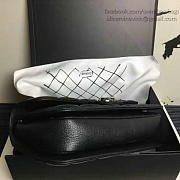  Chanel Quilted Deerskin Perfect Edge Bag Black A14041 VS02205 - 4