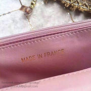 Chanel Lambskin Mini Chain Wallet Pink A81024 VS 09425 - 4