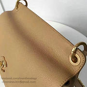 Chanel Grained Calfskin Flap Bag With Top Handle Bag Beige A93757 VS03950 - 2