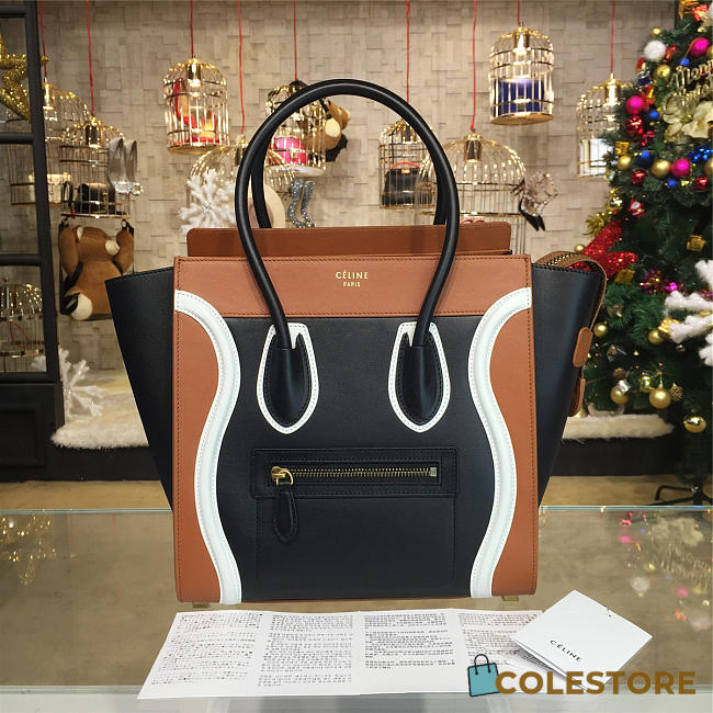 CohotBag celine leather micro luggage z1075 - 1