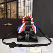 CohotBag delvaux mini brillant satchel leather black 1476 - 6