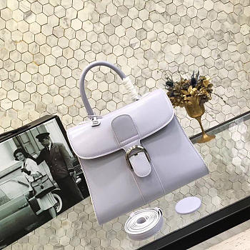 Delvaux Mm Brillant Satchel White 1536