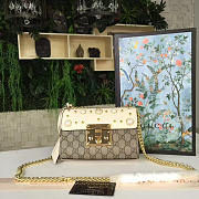 gucci gg leather padlock studded CohotBag 2373 - 1