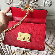 Gucci Gg Leather Padlock Studded 2609 - 6