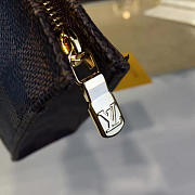  louis vuitton toiletry CohotBag  pouch 26 damier ebène canvas - 2