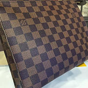  louis vuitton toiletry CohotBag  pouch 26 damier ebène canvas - 3
