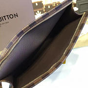  louis vuitton toiletry CohotBag  pouch 26 damier ebène canvas - 6