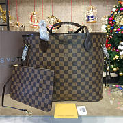 Louis Vuitton Neverfull MM Red 3133 - 4