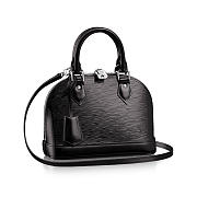 Louis Vuitton Almabb Stripe Epi Leather Noir M40862  - 1