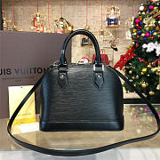 Louis Vuitton Almabb Stripe Epi Leather Noir M40862  - 4