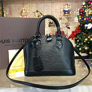 Louis Vuitton Almabb Stripe Epi Leather Noir M40862  - 2