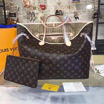  louis vuitton neverfull CohotBag gm beige 3626