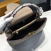 Louis Vuitton Capucines MM Galet 3674 - 2