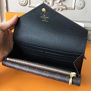 Louis Vuitton Wallet Black 3712 - 4