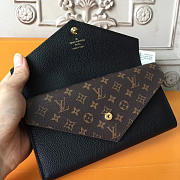 Louis Vuitton Wallet Black 3712 - 2