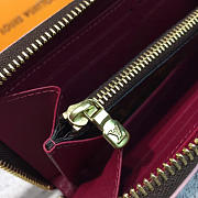 Louis Vuitton Clemence Wallet Pink Flower - 5