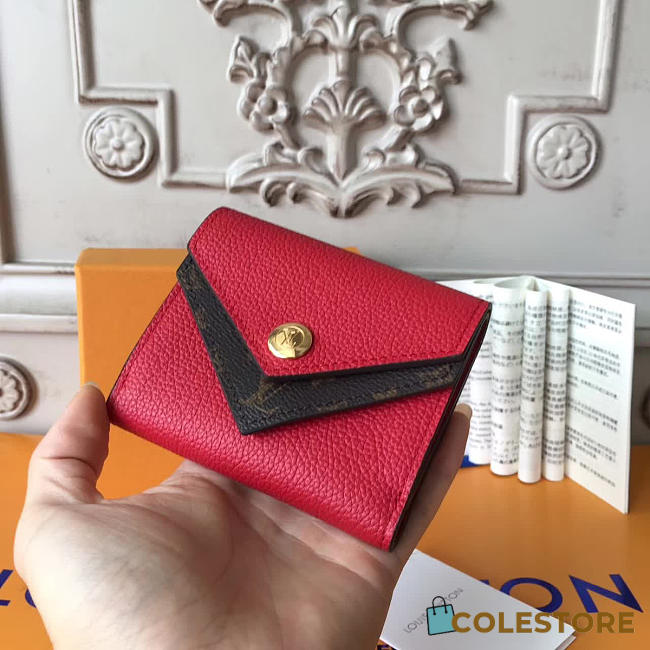 Louis Vuitton Double V Compact Wallet Cherry Red - 1