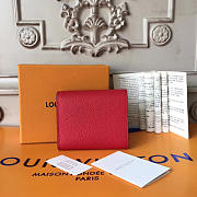 Louis Vuitton Double V Compact Wallet Cherry Red - 3
