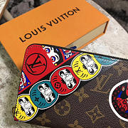 Louis Vuitton Zippy Wallet Red 3775 - 6