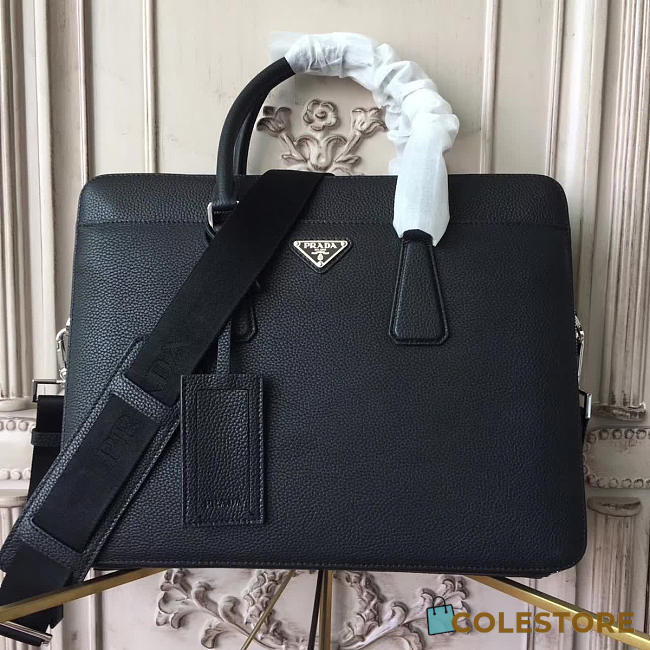 Prada Leather Briefcase 4193 - 1