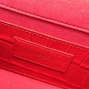 YSL Monogram Kate In Embossed Crocodile Shiny Leather 4753 - 5