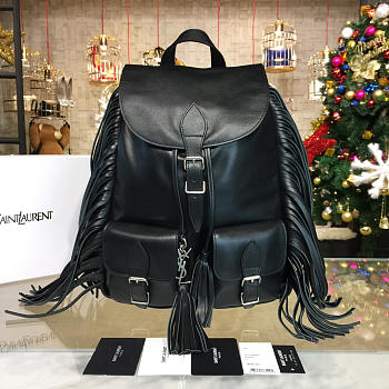 YSL Monogram Backpack Tassels 4802